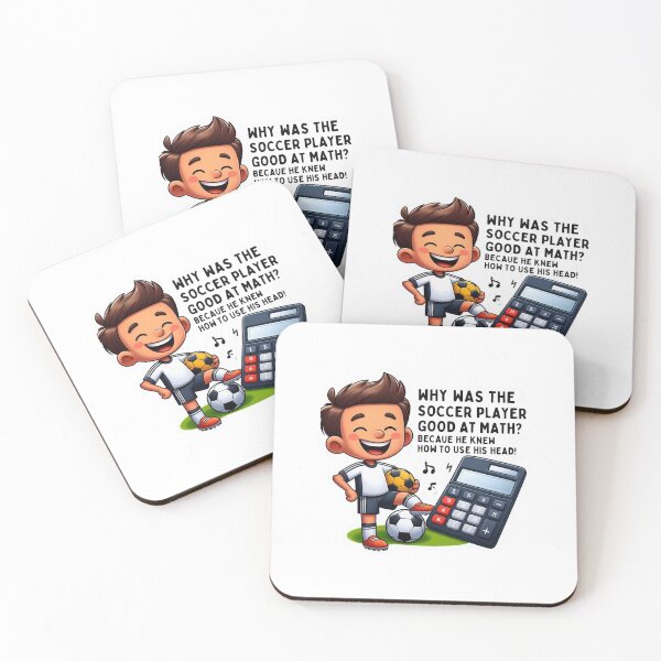 Item preview, Sticker with a soccer player funny joke designed and sold by Pablos2224.