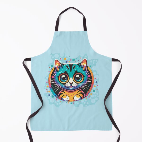 Item preview, Kitty. Cute little cat. Drawing. Multicolored. Cheerful Kitty. designed and sold by MagelliShop.