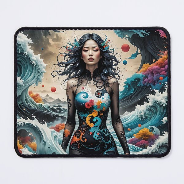 Item preview, Japanese Girl Ocean Colour Tech - Eye Voodoo designed and sold by eyevoodoo.