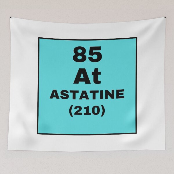 Item preview, Periodic Table Of Elements - 85 (At) Astatine designed and sold by ArtsyCity.