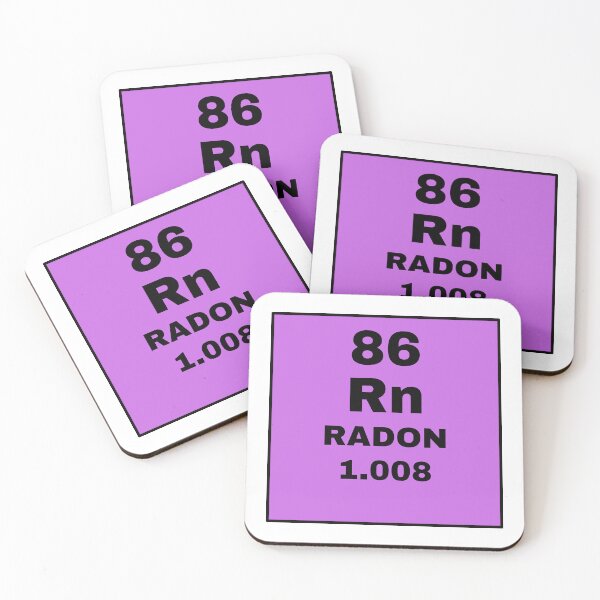 Item preview, Periodic Table Of Elements - 86 (Rn) Radon designed and sold by ArtsyCity.