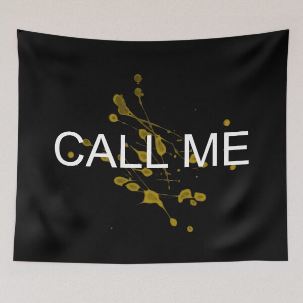 Item preview, Slogan tee shirt. Call me on the phone designed and sold by KALEIDOSCOPE UK.