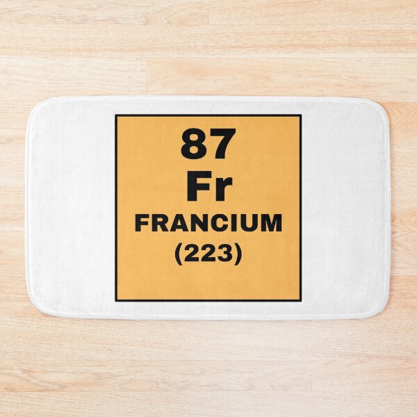 Item preview, Periodic Table Of Elements - 87 (Fr) Francium designed and sold by ArtsyCity.