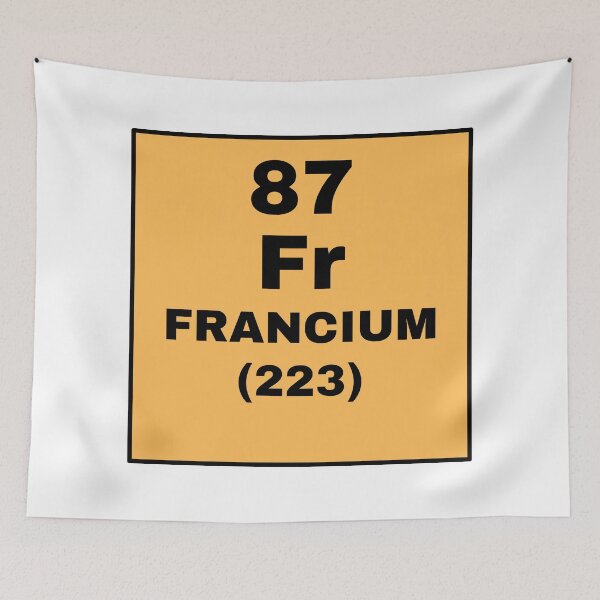 Item preview, Periodic Table Of Elements - 87 (Fr) Francium designed and sold by ArtsyCity.