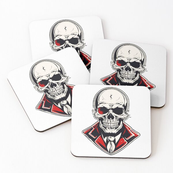 Item preview, Gangster Skull Mafia Boss designed and sold by Tom-Johnson.