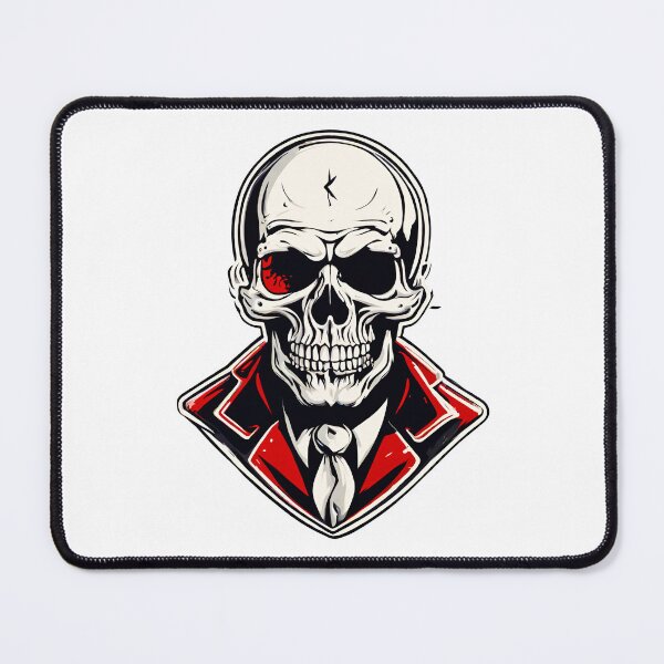 Item preview, Gangster Skull Mafia Boss designed and sold by Tom-Johnson.