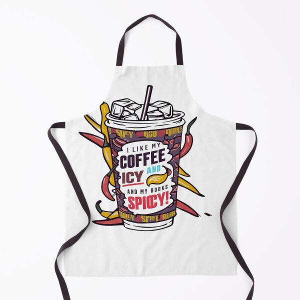 Item preview, I Like My Coffee Icy And My Books Spicy designed and sold by ZIZZO 22.