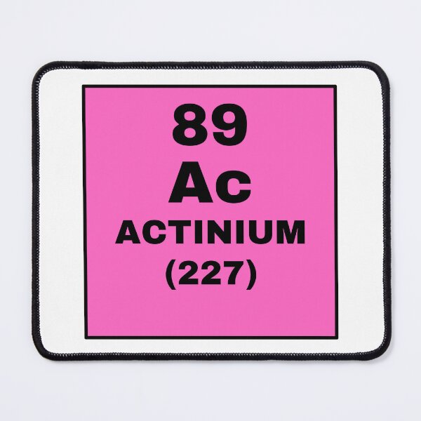 Item preview, Periodic Table Of Elements - 89 (Ac) Actinium designed and sold by ArtsyCity.