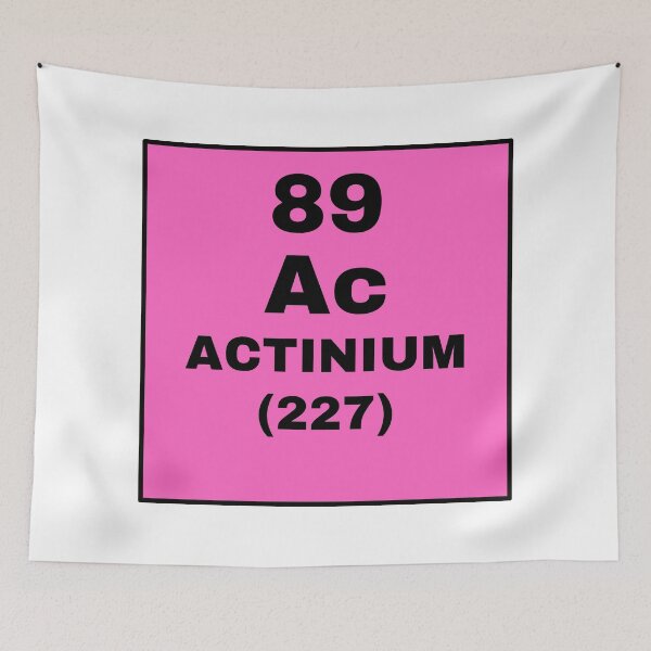 Item preview, Periodic Table Of Elements - 89 (Ac) Actinium designed and sold by ArtsyCity.