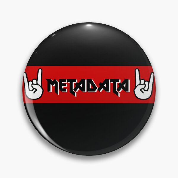 Item preview, Rock On Metadata Digital Asset Management Librarian SEO Specialist designed and sold by darkskydelights.