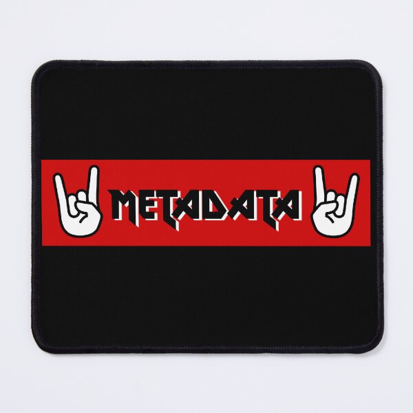 Item preview, Rock On Metadata Digital Asset Management Librarian SEO Specialist designed and sold by darkskydelights.