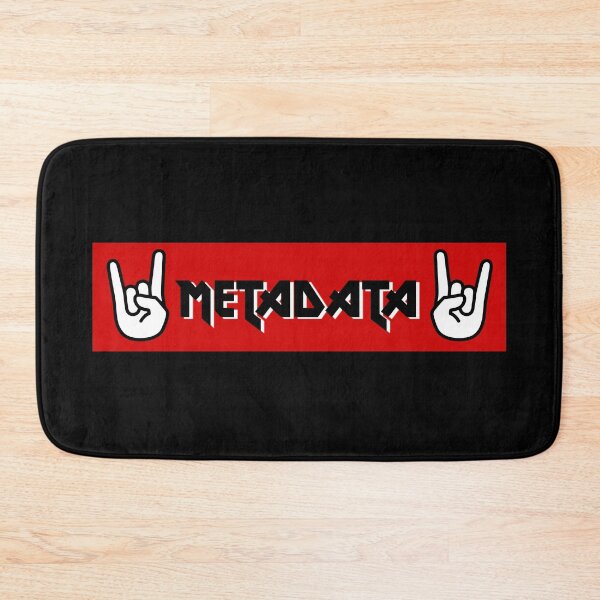 Item preview, Rock On Metadata Digital Asset Management Librarian SEO Specialist designed and sold by darkskydelights.