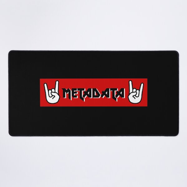 Item preview, Rock On Metadata Digital Asset Management Librarian SEO Specialist designed and sold by darkskydelights.
