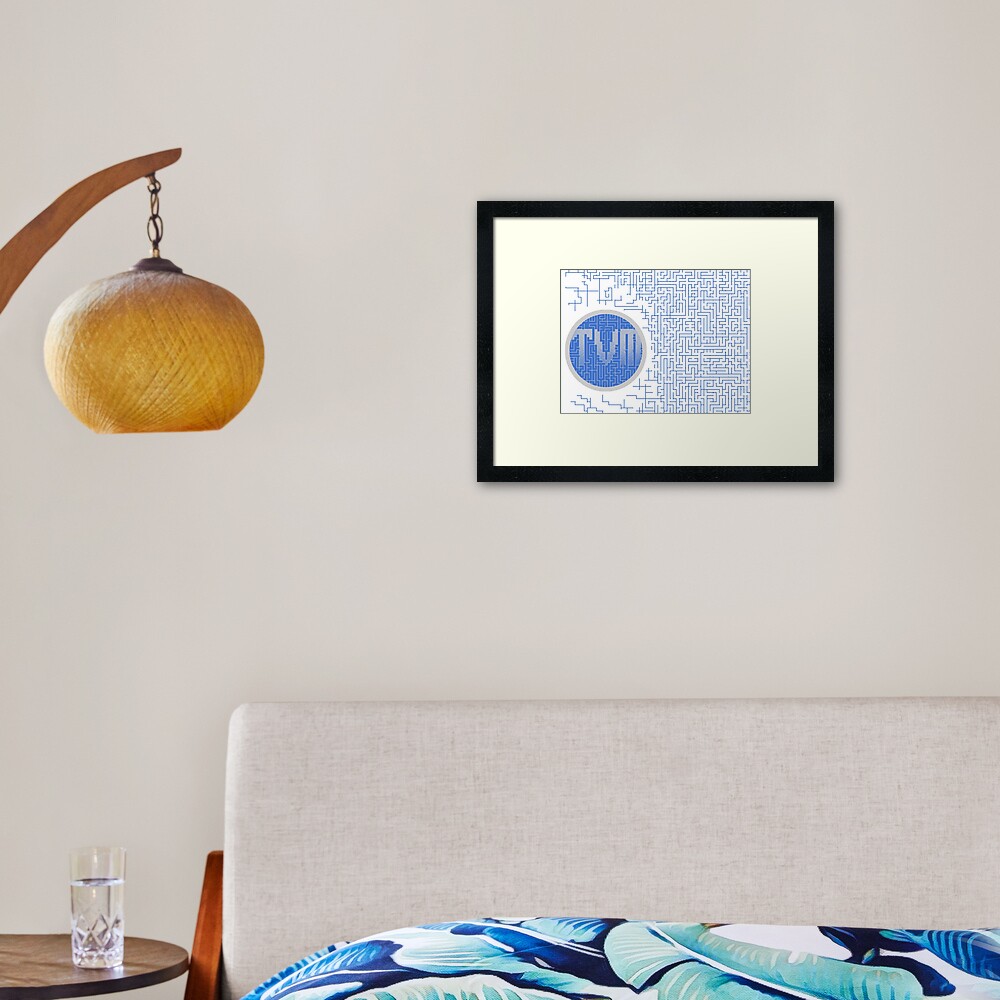 Item preview, Framed Art Print designed and sold by ZanderverZ.