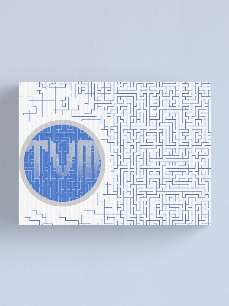 Thumbnail 2 of 3, Canvas Print, The Veiled Maze designed and sold by ZanderverZ.