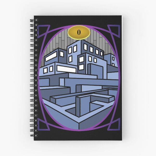 Item preview, Bezek Tarot 0: The Veiled Maze designed and sold by ZanderverZ.