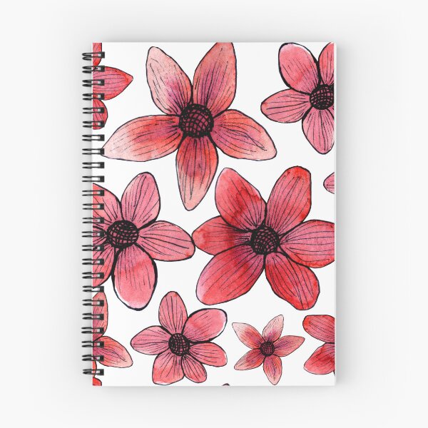 Item preview, Red Flowers Seamless Pattern designed and sold by Aithlin123.