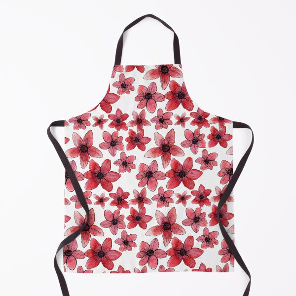 Item preview, Red Flowers Seamless Pattern designed and sold by Aithlin123.