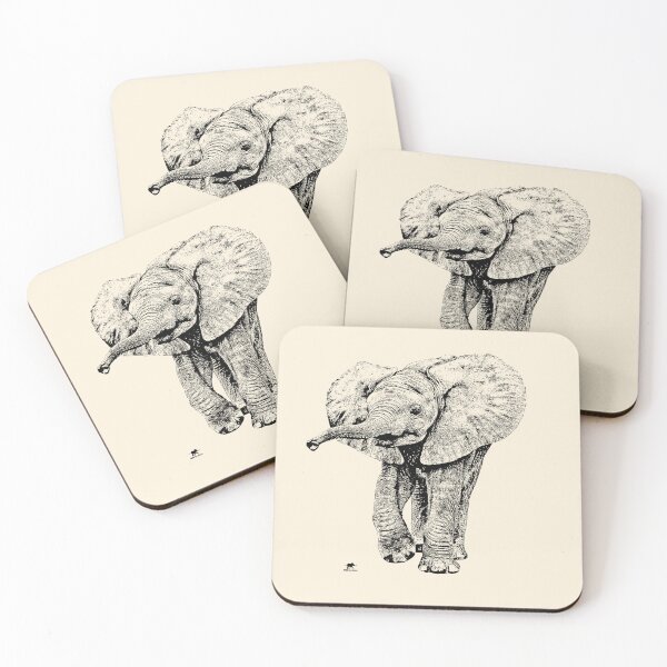 Item preview, Irresistible Baby Elephant | African Wildlife designed and sold by Scotch Macaskill.