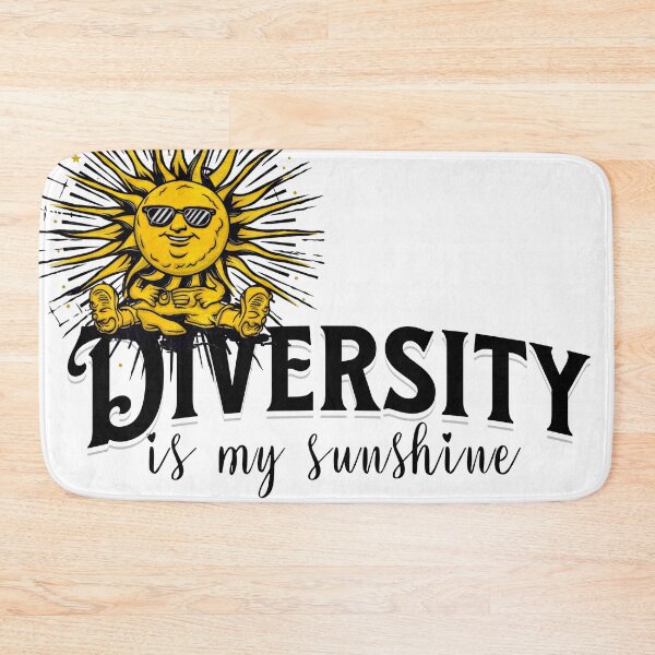 Item preview, Embrace Diversity is My Sunshine designed and sold by Belarte.shop.