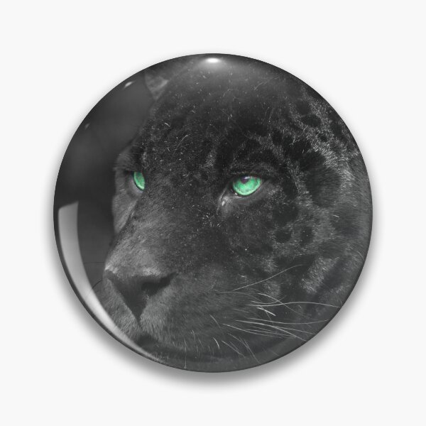 Item preview, Black Jaguars Emerald Gaze designed and sold by rawshutterbug.