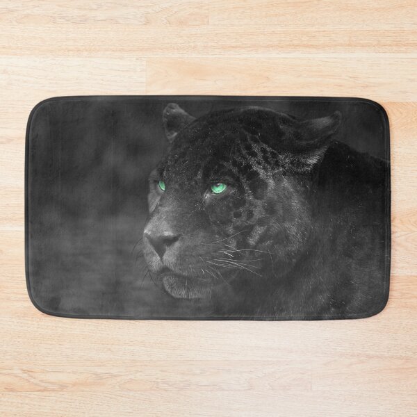 Item preview, Black Jaguars Emerald Gaze designed and sold by rawshutterbug.