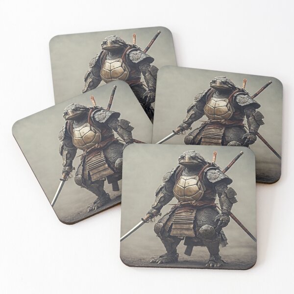 Item preview, The formidable samurai ninja warrior turtle 2 designed and sold by gao7650.