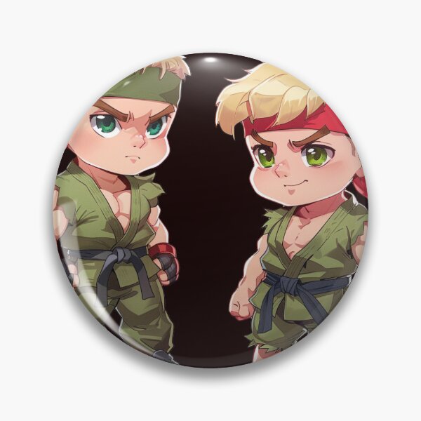 Item preview, Charlie and Guile designed and sold by nerdyrock.