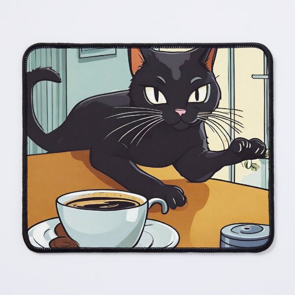 Item preview, Black Cat Caffeine Crash 2 designed and sold by Tom-Johnson.