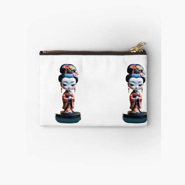 Item preview, Beautiful geisha sculpture, kimono , cherry blossom, sakura, hanami designed and sold by Coolparrotgirl.