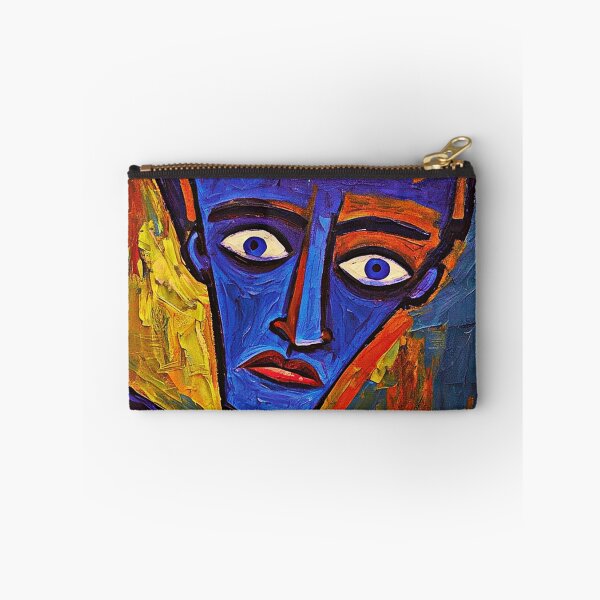 Item preview, Psychedelic Perception: Abstract Art with Complex Facial Expression designed and sold by REALKIRAN.