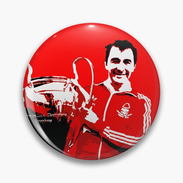 Item preview, BRIAN CLOUGH. 1979 EUROPEAN CHAMPIONS. ON RED. designed and sold by 5hertz.