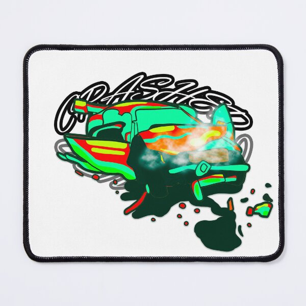 Item preview, Crashed Car designed and sold by MonkiFlipp.