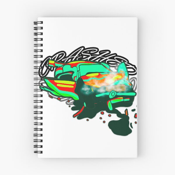 Item preview, Crashed Car designed and sold by MonkiFlipp.