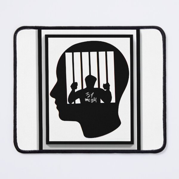 Item preview, Prisoner of self style 2 designed and sold by IMAPROBLEM BRAND CLOTHING BY INFLUENCE GETEM.