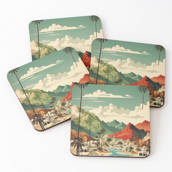 Item preview, Hatta United Arab Emirates Vintage Travel Tourism  designed and sold by TravelersGems.