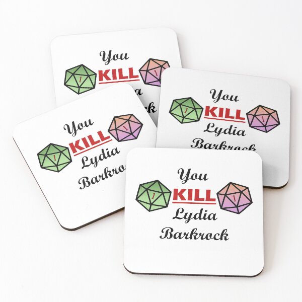 Item preview, You Kill Lydia Barkrock designed and sold by Lymphad.