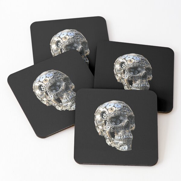 Item preview, Skull Made of Motorcycle Parts.The spirit of the Motorcyclist designed and sold by elnexshop.