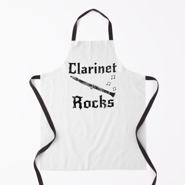 Item preview, Clarinet Rocks, Clarinetist Goth Heavy Rock Musician designed and sold by doodlerob.