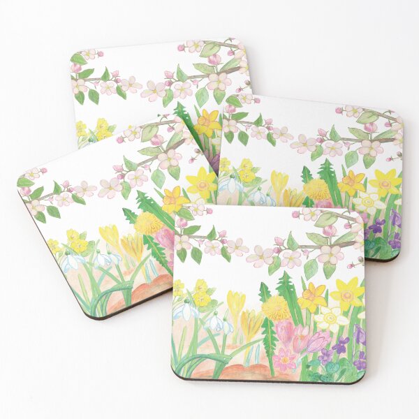 Item preview, The vibrant and colorful spring flowers designed and sold by Julia Doria.
