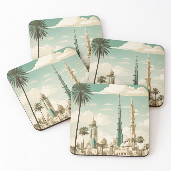 Item preview, Madinat Zayed United Arab Emirates Vintage Travel Tourism  designed and sold by TravelersGems.