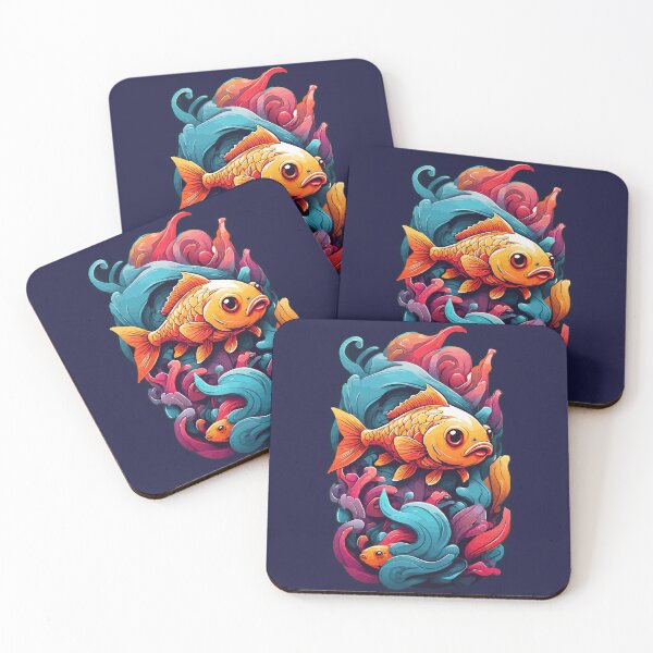 Item preview, Colorful fish designed and sold by chuseco3.