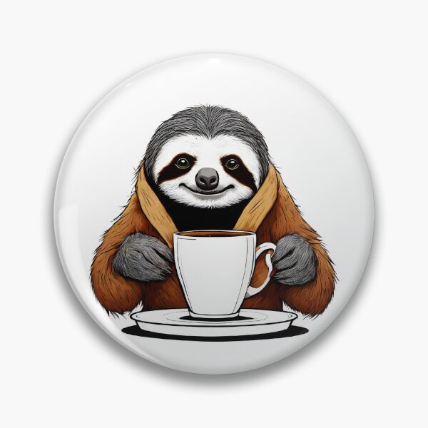 Item preview, Coffee Cuddles with Sloth 4 designed and sold by Tom-Johnson.
