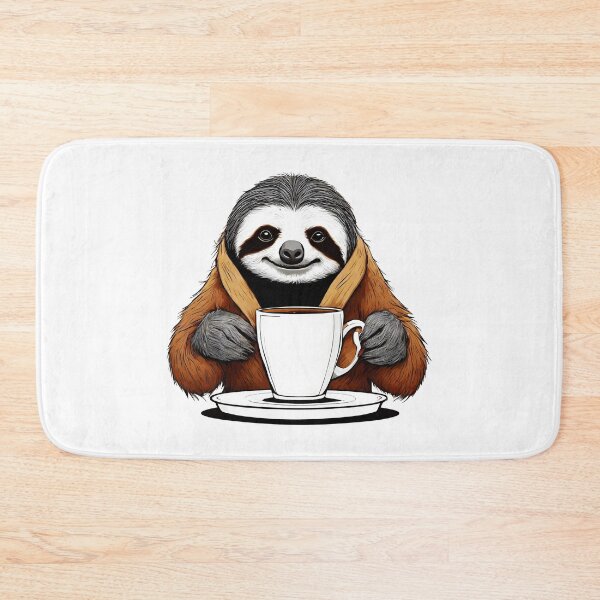 Item preview, Coffee Cuddles with Sloth 4 designed and sold by Tom-Johnson.