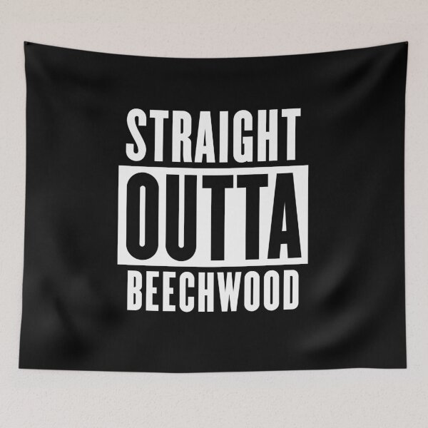 Item preview, Straight Outta Beechwood designed and sold by Logo-A-GoGo.