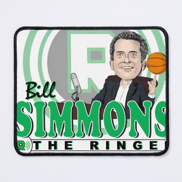 Item preview, Bill Simmons Caricature Tee  designed and sold by Lindaallion.