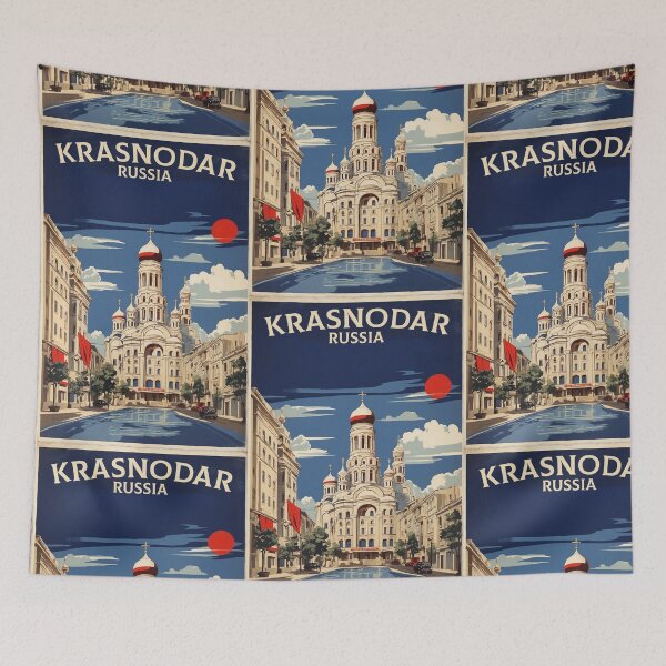 Item preview, Krasnodar Russia Vintage Travel Tourism  designed and sold by TravelersGems.