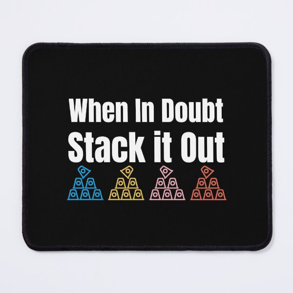 Item preview, Copy of cup stacking speed stacker sport stacking when in doubt stack it out designed and sold by MotivaChic.
