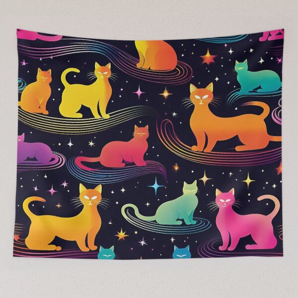 Item preview, Disco cat catnip at the disco designed and sold by toastygoat.