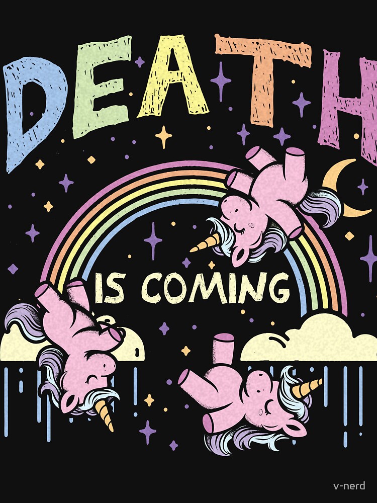 Thumbnail 7 of 7, Essential T-Shirt, Death is coming designed and sold by v-nerd.